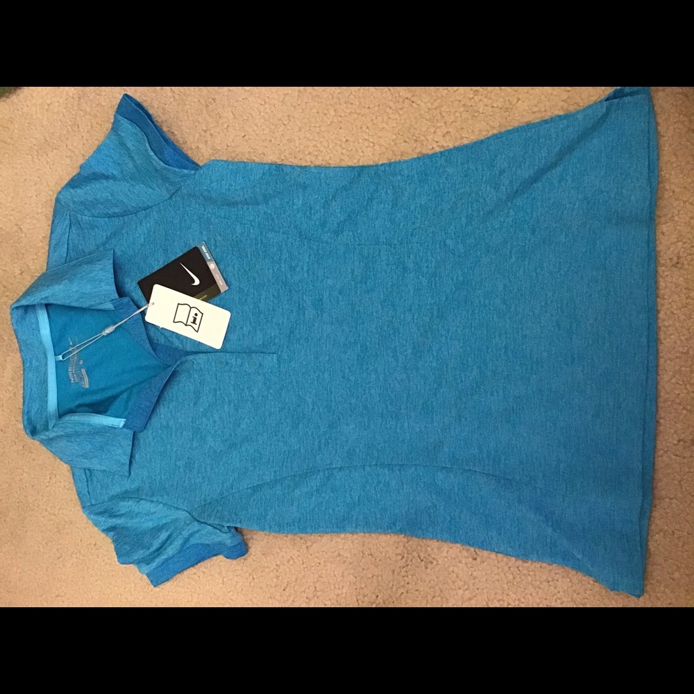 Nike golf polo low neck